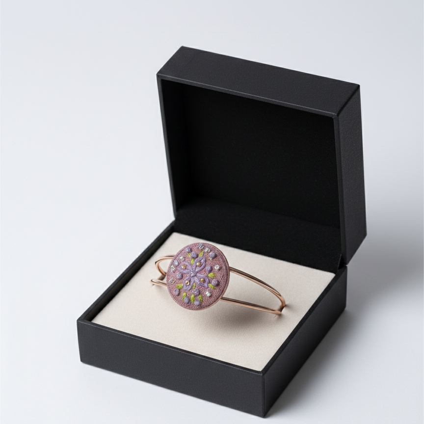 Wisteria Bloom Bangle